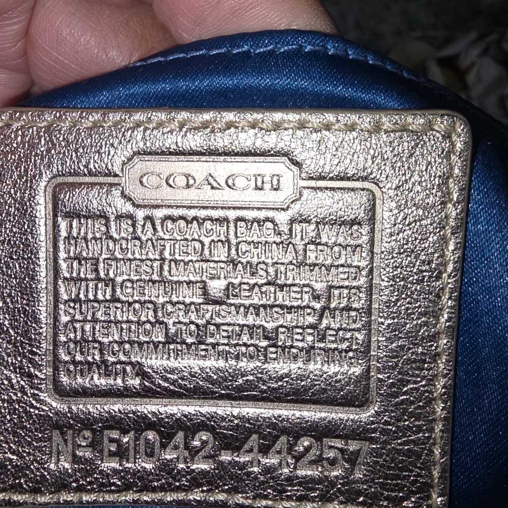 Coach Kristen Python Embossed Shoulder Bag - image 6